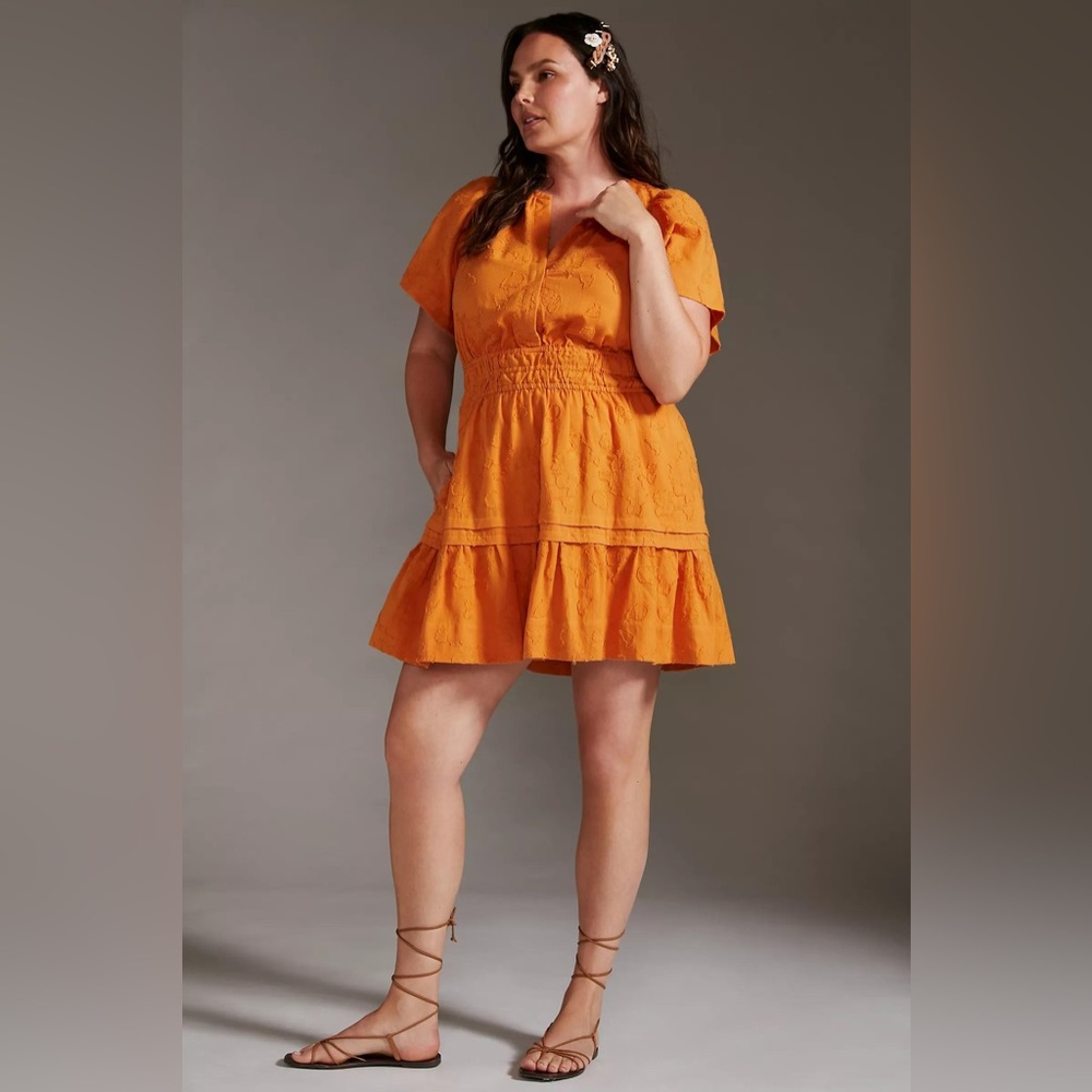 Somerset Mini Dress in Gold - like new